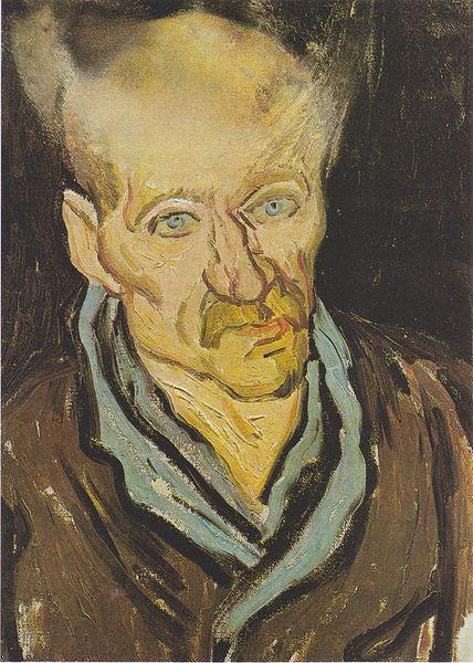 Vincent Van Gogh Portrait of a patient at the Hospital Saint-Paul oil painting picture